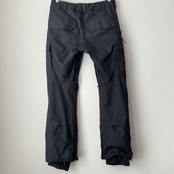 Burton Ski Pants Women M Black Snowboard Adjustable Waist Pockets 2021 - Picture 3 of 13